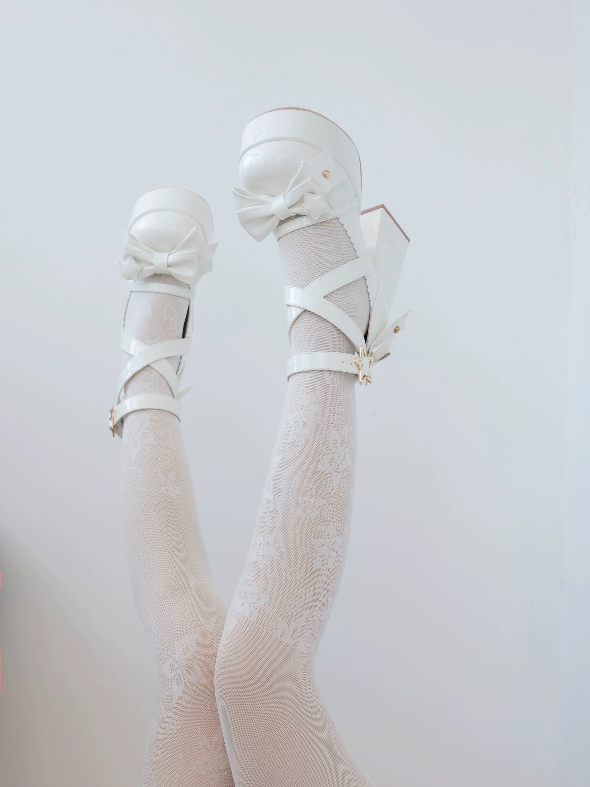 Beauty Bunny - Star Prayer - Kawaii Lolita Shoes Round Toe Summer Heels