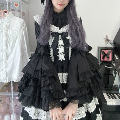 Twilight Zone - Sweet Lolita Blouse Princess Sleeve Shirt Inner Wear