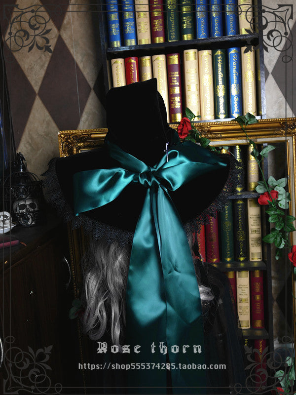 Rose Thorn - Holy Cross - 12 Colors Lolita Halloween Witch Hat