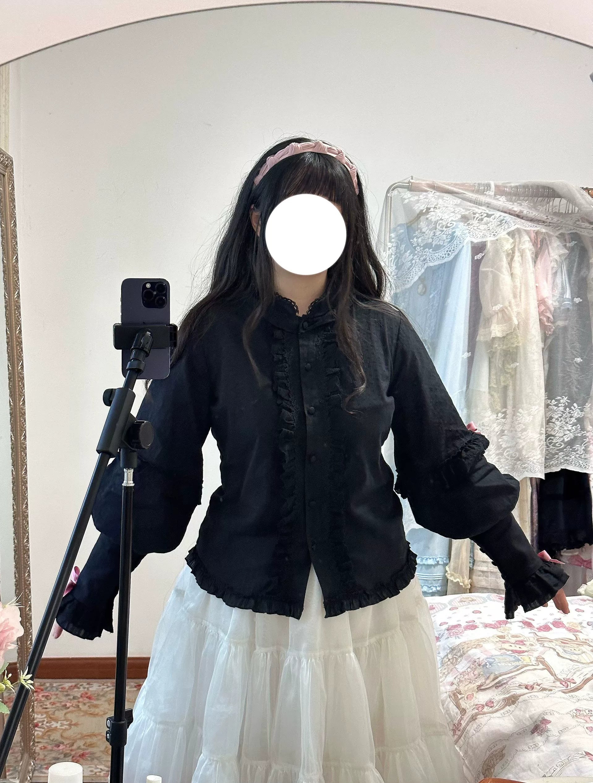 Uncle's Workshop - Missing Lamb Case - Gothic Lolita Dress Set with Sheep Prints