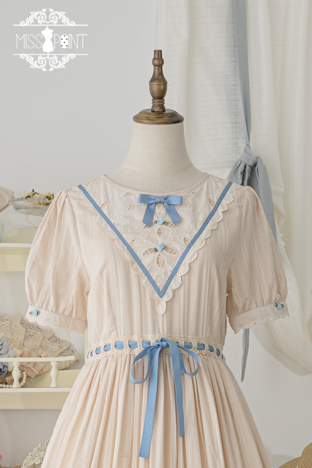 Miss Point - Happy Summer Elegant Lolita Floral OP Dress