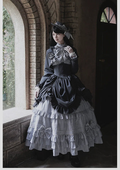 Alice Girl - Duke of Victoria - Classic Lolita Top Hat & Brooch