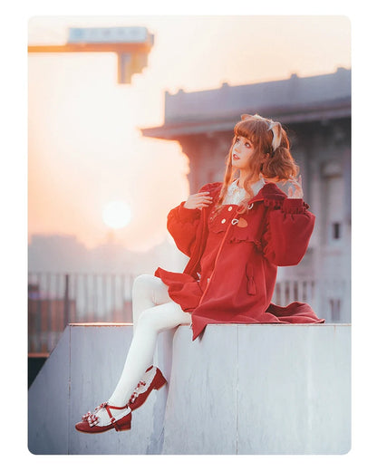 Fairy Cat - Sweet Lolita Coat Autumn and Winter Lolita Outwear