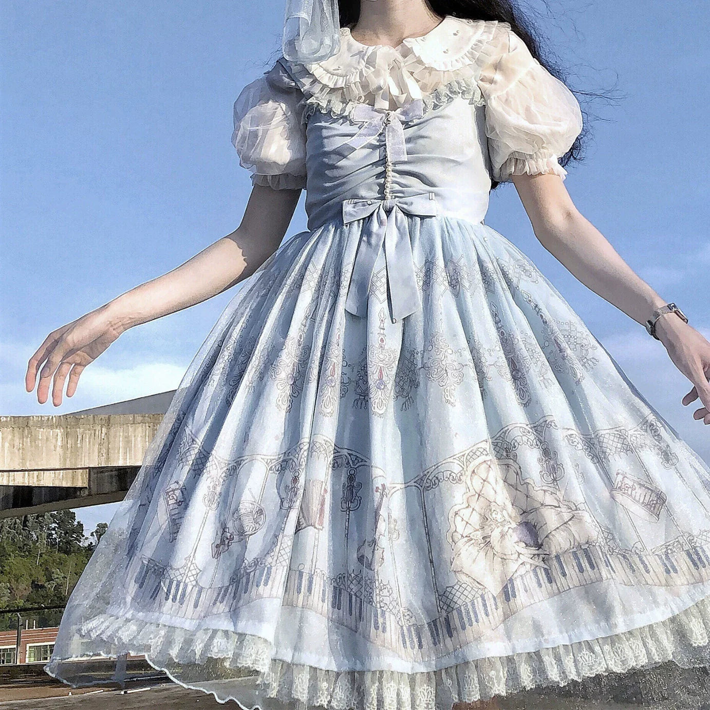 LilithEye - Elegant Lolita JSK Dream Symphony Instrument Fairy Dress