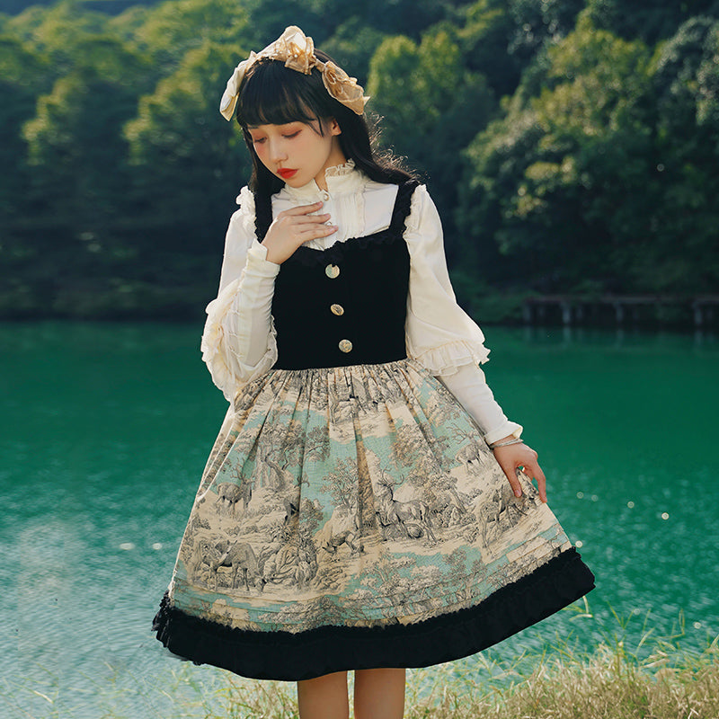 Magic Tea Party - Winter Hunting Period - Classsic Lolita JSK