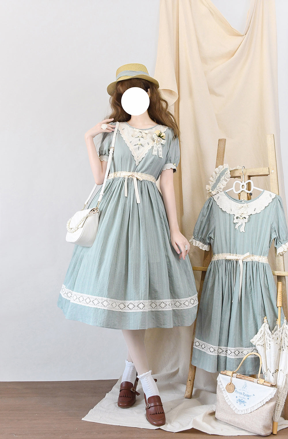 Miss Point - Happy Summer Elegant Lolita Floral OP Dress