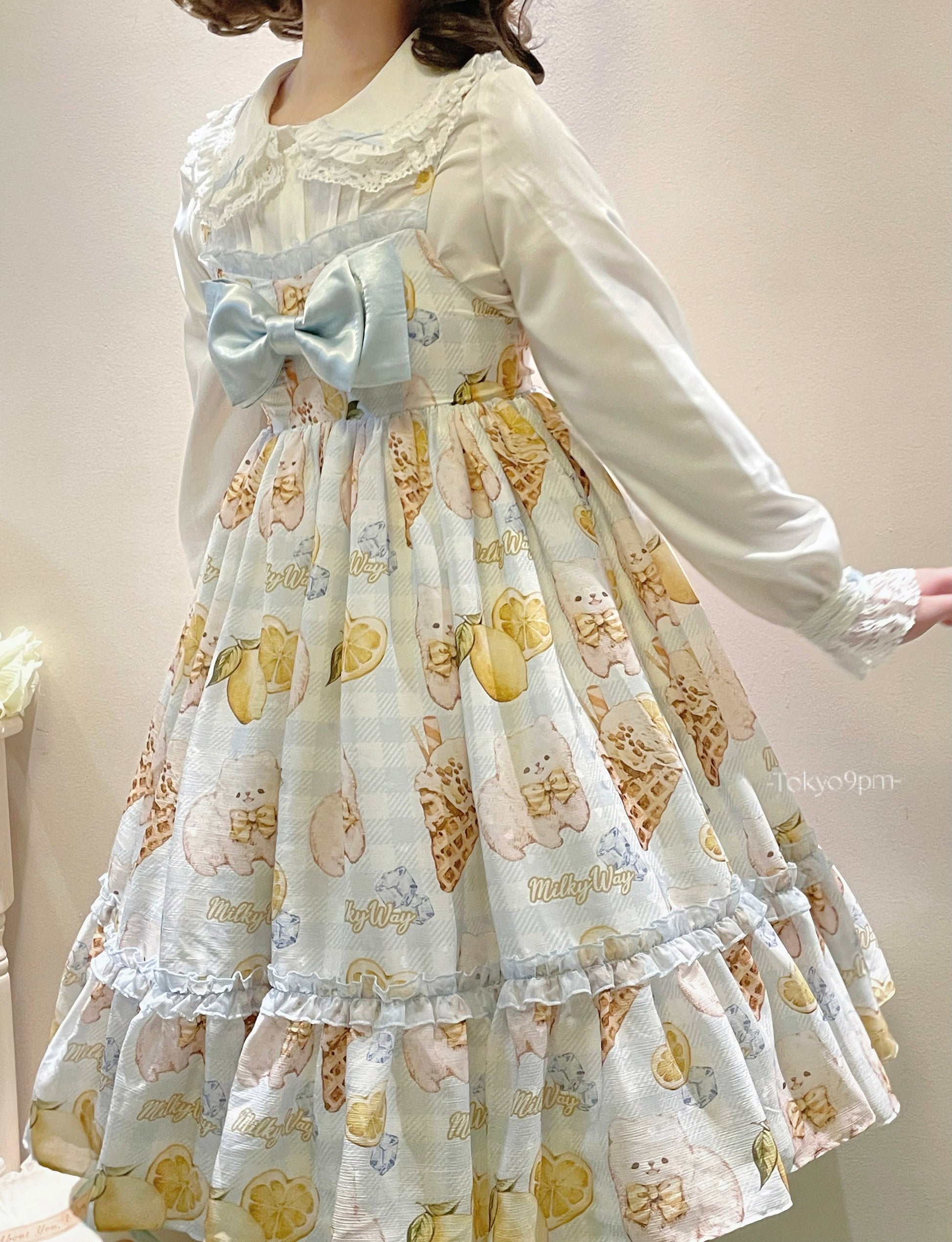 Milky Way - Lemon Puppy Lolita JSK Dress