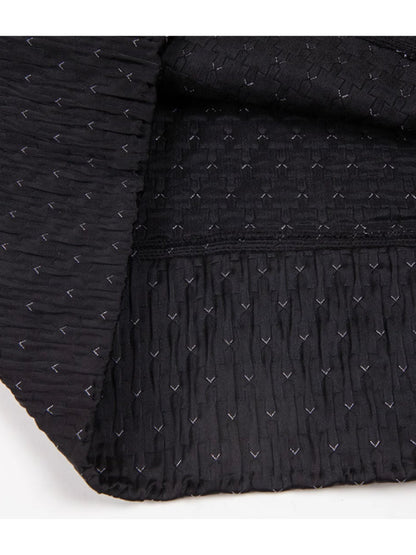 Patterned woven hooded sweatshirt【s0000006884】