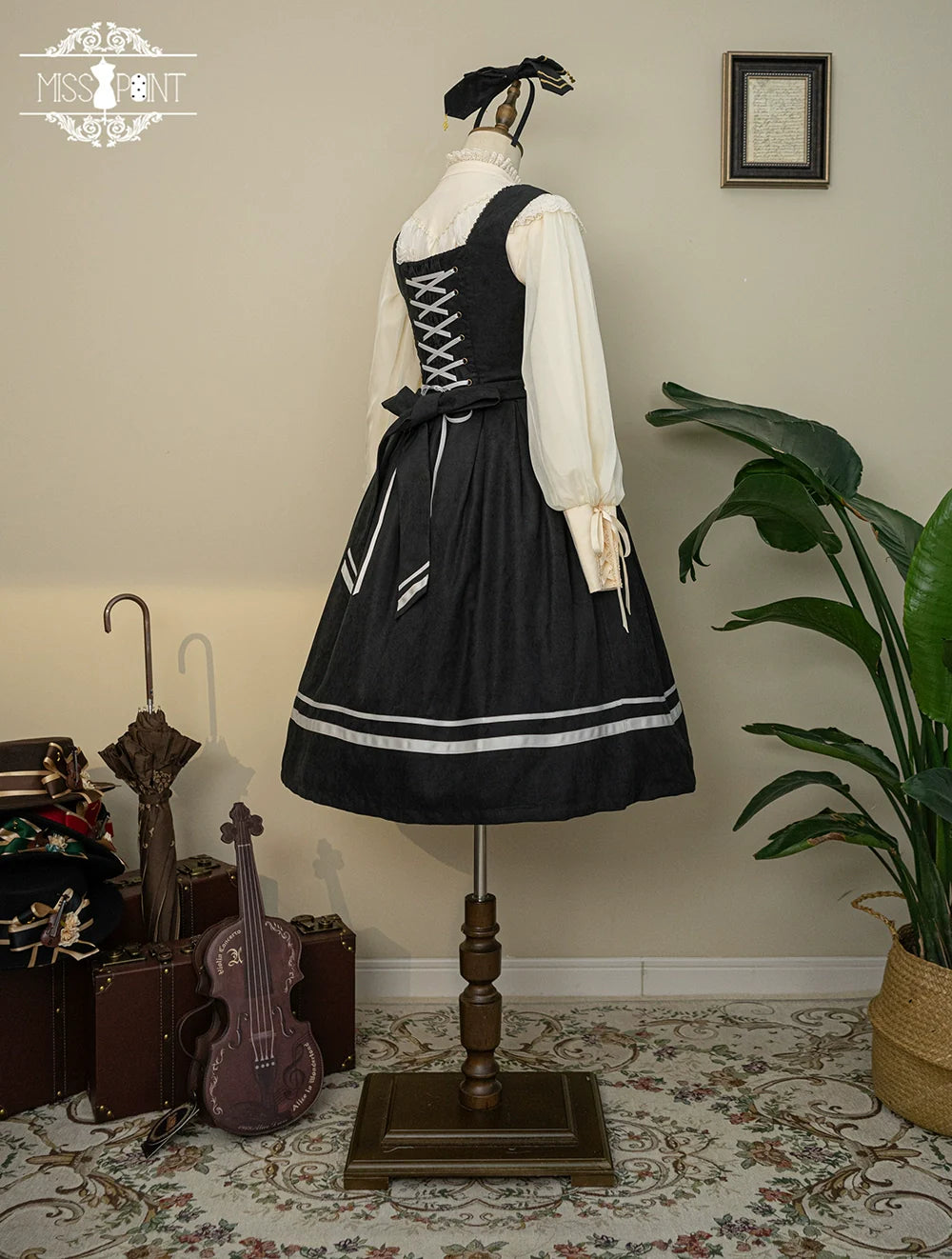 Miss Point - Customized Lolita Jumper Dress - Elegant College Lolita JSK