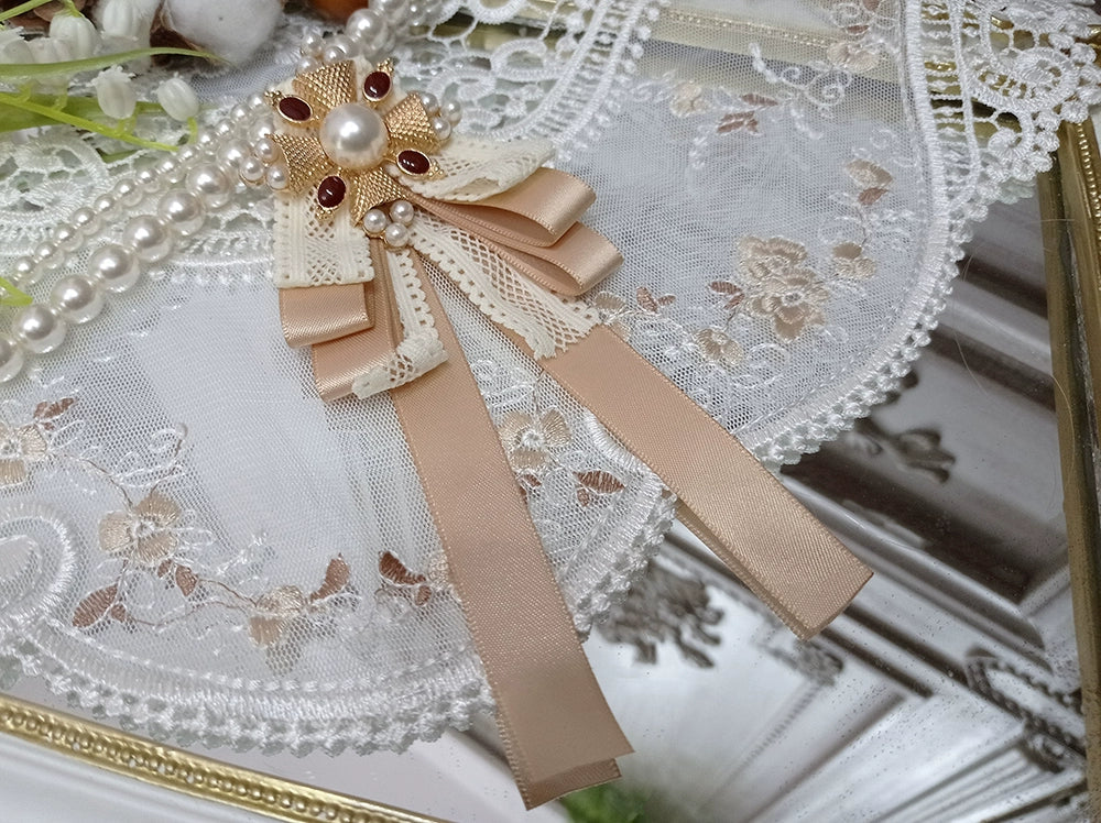 Miss Point - Rose Doll - Elegant Lolita Brooch Lolita Lapel Pin Multicolors