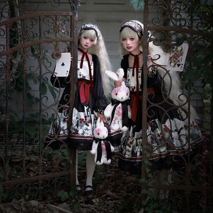 Caged Bird Hotel - Alice - Kawaii Lolita Dress OP Dress Sleepwear