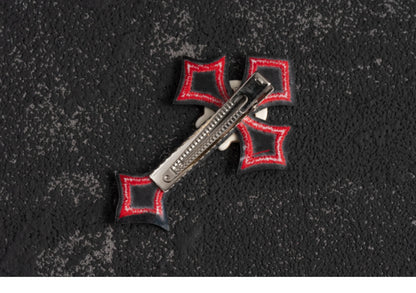 Strange Sugar - Gothic Hair Accessories Set Skulls Sharks Lolita Clips Headbands