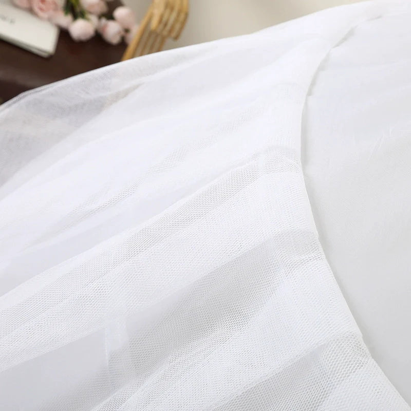 Manyiluo - Wedding Lolita High Volume Long Petticoat | 44.1 (112 CM)"