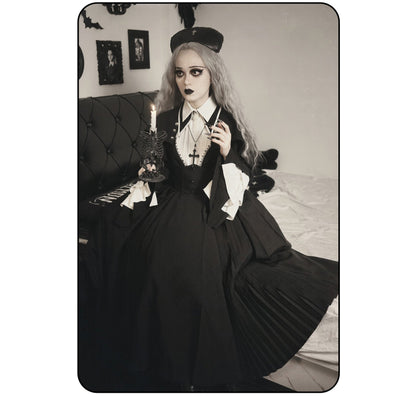 Susin Lolita - Cross Praise - Nun Style Gothic Lolita Dress and Blouse