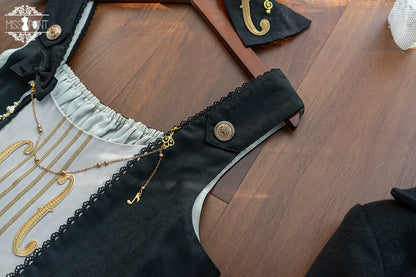 Miss Point - Customized Lolita Jumper Dress - Elegant College Lolita JSK