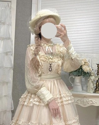 Rose of Sharon - Cameo Lolita Necklace and Ring