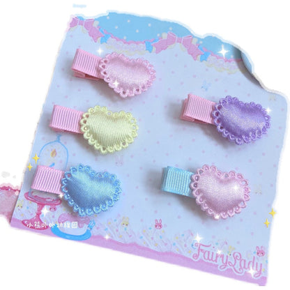 Bear Doll - Original Homemade Bared Sweet Lolita Hair Clips