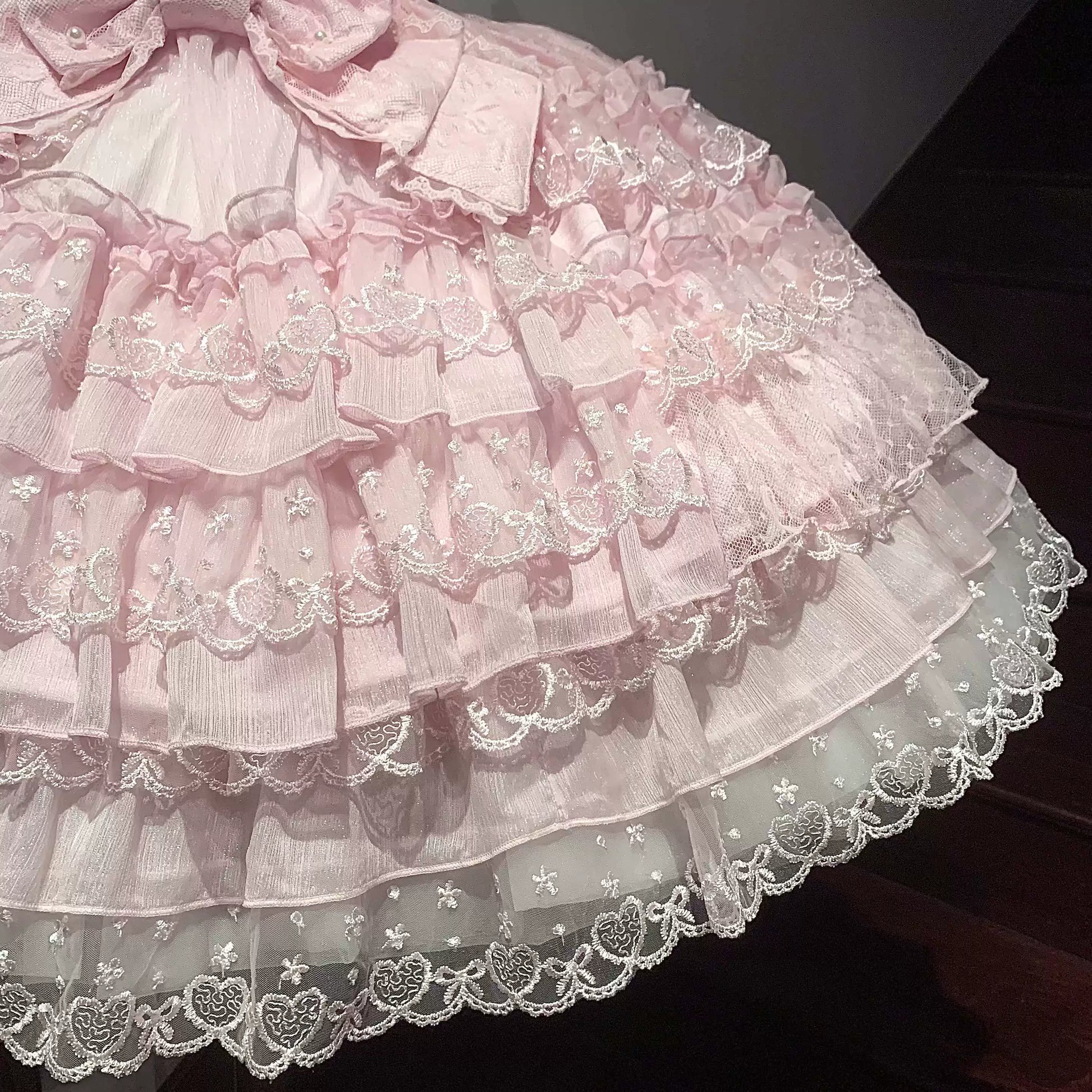 Sugar Girl - Love Overture - Sweet Lolita JSK, Tiered Ruffles Dress