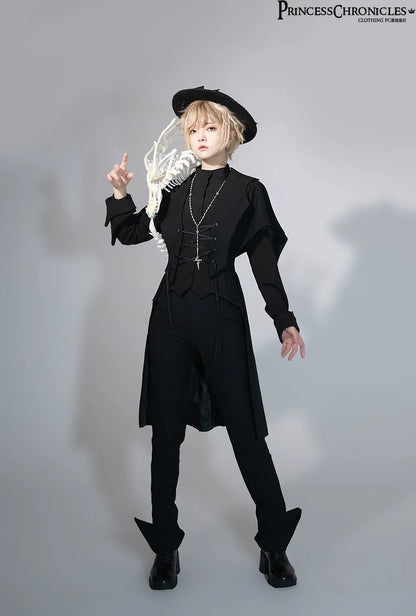 Princess Chronicles - Yan Ye - Swallowtail Ouji Lolita Long Vest