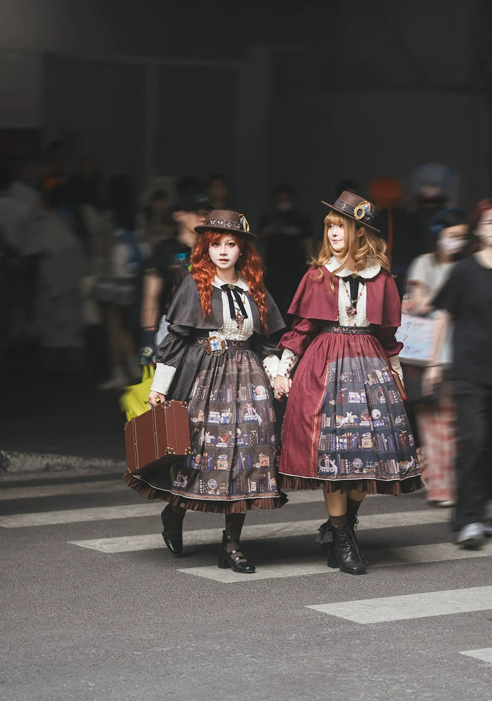 Miss Point - German Bookshelf - Classic Lolita OP Dress & Detachble Cape