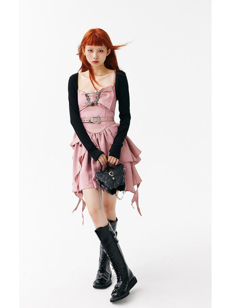 Rock Girl Sling Dress【s0000001556】