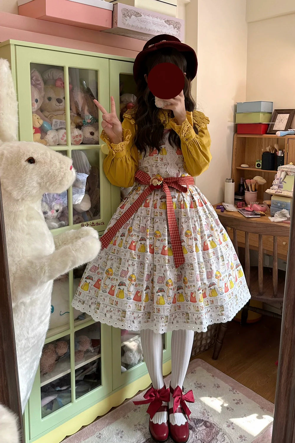 Miss Cube - Dress Up Dolls - Summer Kawaii Lolita JSK Dress Customized Size