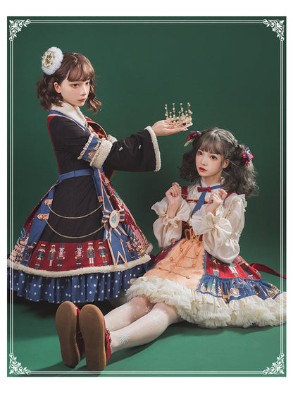 YingLuoFu - Santa Clara - Kawaii School Lolita JSK