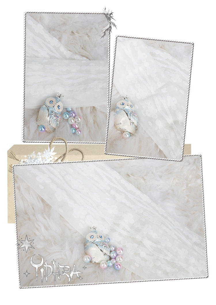 Yidhra - Sweet Lolita Black and White Summer Pantyhose