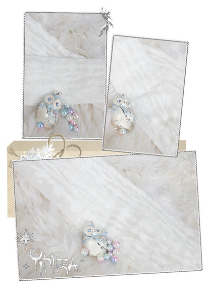 Yidhra - Sweet Lolita Black and White Summer Pantyhose