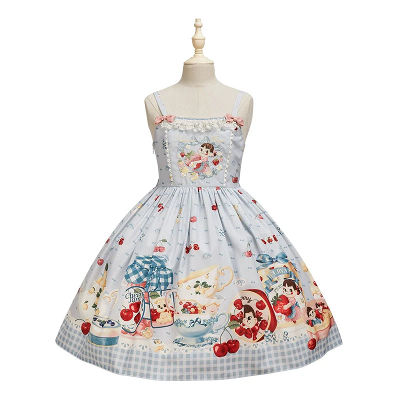 Summer Fairy - IP Collab Kawaii Lolita JSK Shirt Candy Box Hat