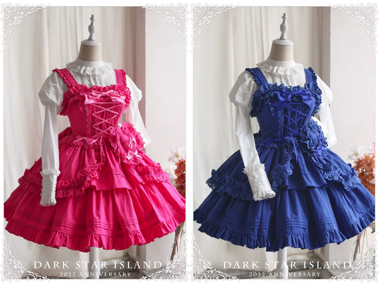 Dark Star Island - Halloween Gothic Lolita JSK Short Lolita Jumper Dress