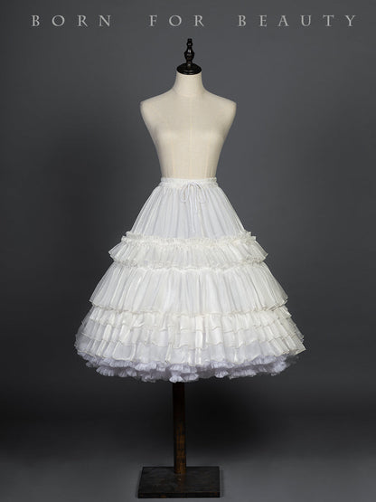 Youpairui - Puffy and Violent Fishbone Clouds Lolita Petticoat
