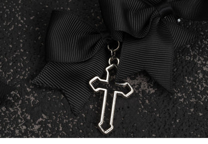 Strange Sugar - Gothic Lolita Cross bows headdress