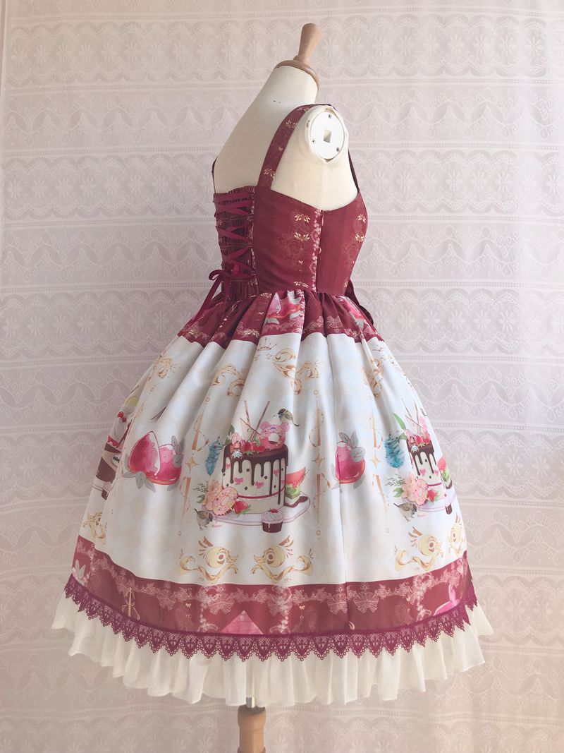 Yilia - Summer Dessert Front Opening Lolita JSK