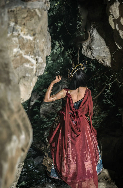 Miss Point - Dusk Best - Egyptian Lolita Dress Set Gorgeous JSK