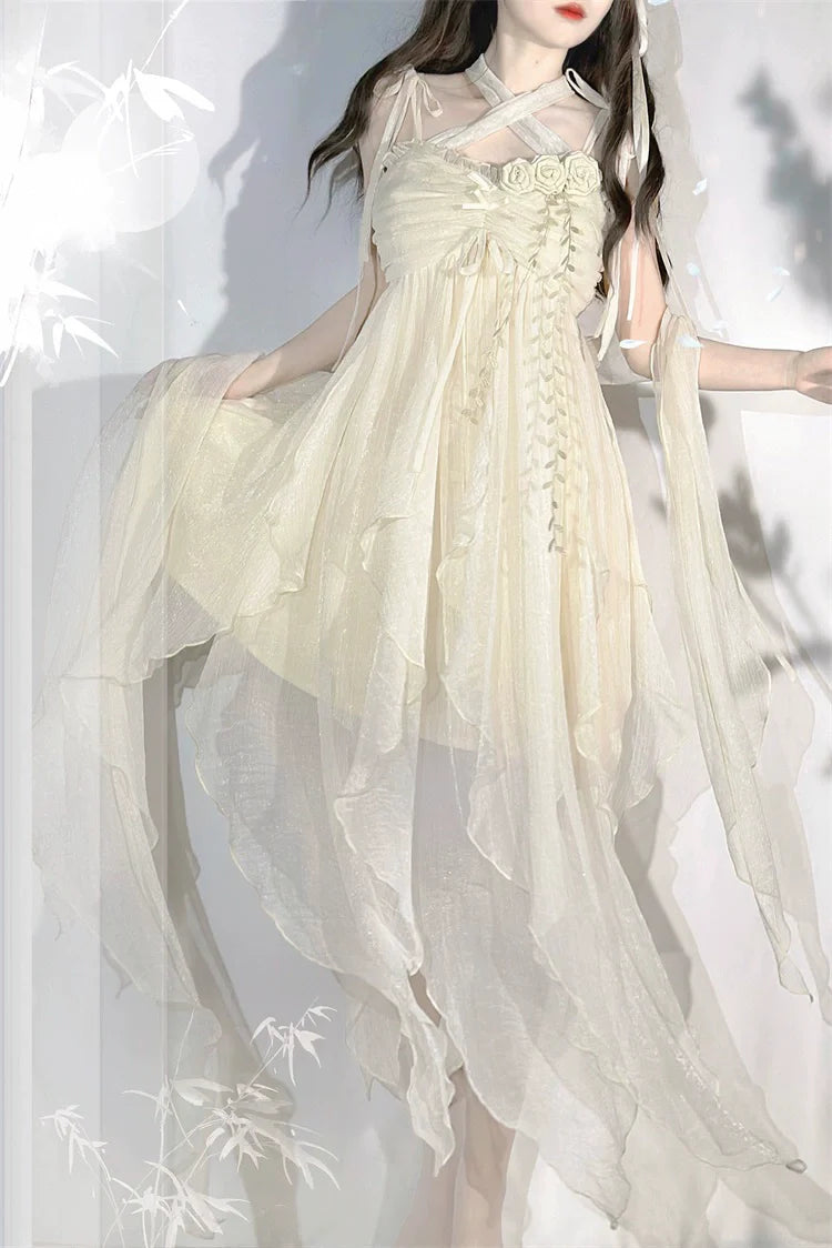 Letters from Unknown Stars - Daily Lolita JSK Dress Summer Elegant Dress