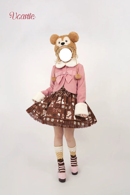 Vcastle - Winter Lolita Coat Short Wool Coat