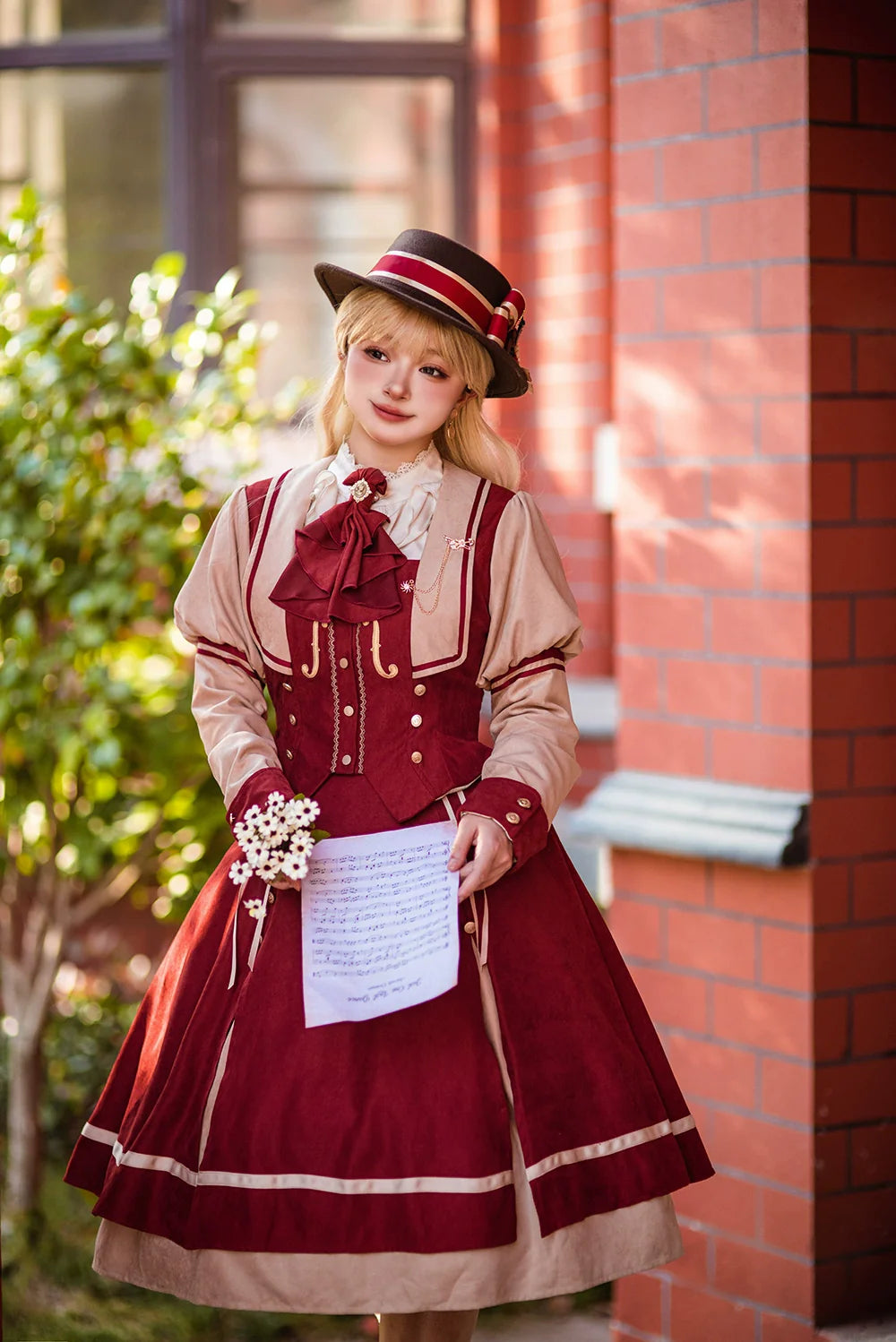 Miss Point - Elegant Lolita Coat - Golden Movement Customized Short Coat