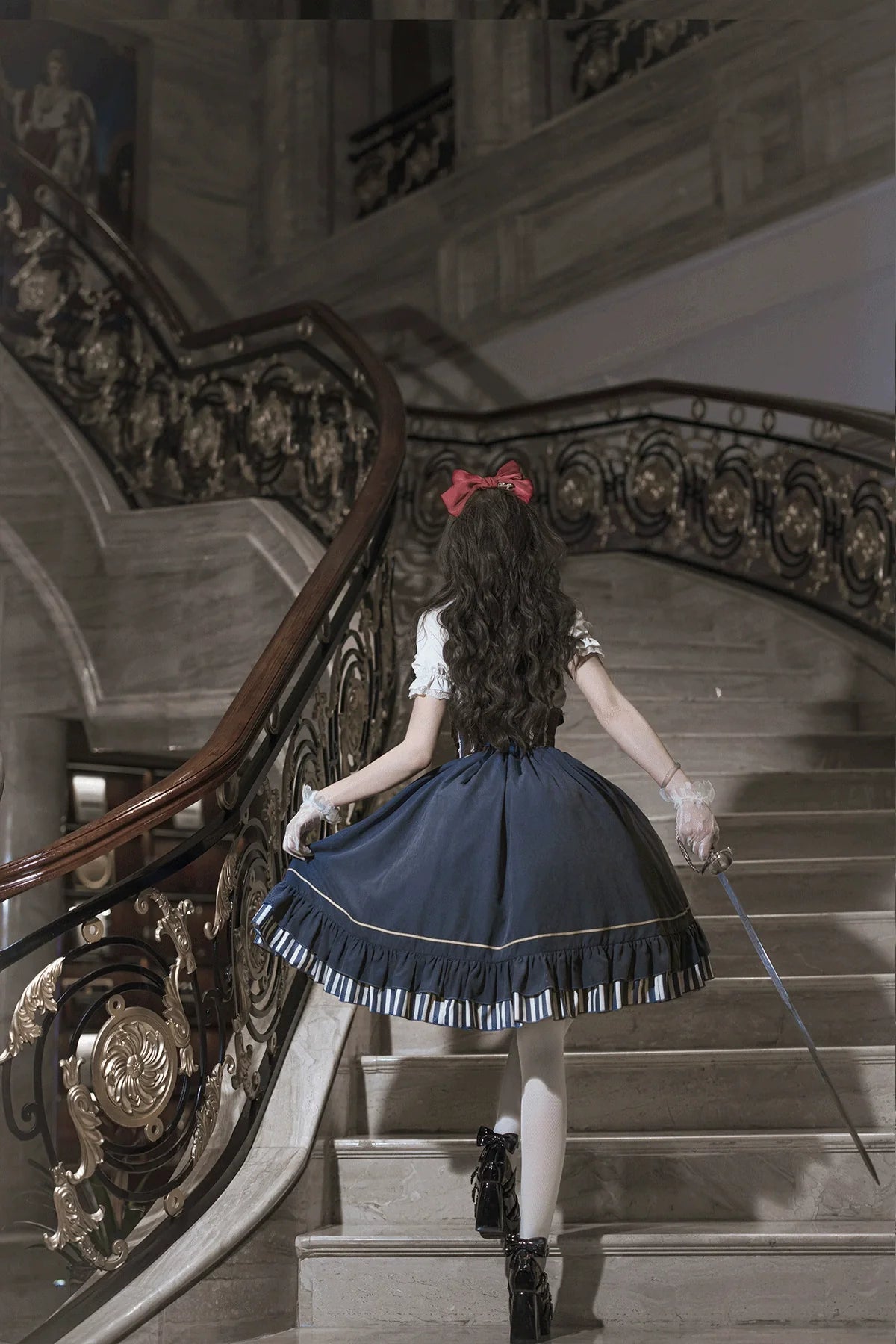 Cornfield Lolita - Gilded Pointer - Elegant Classic Lolita Skirt Suit Punk Lolita Style