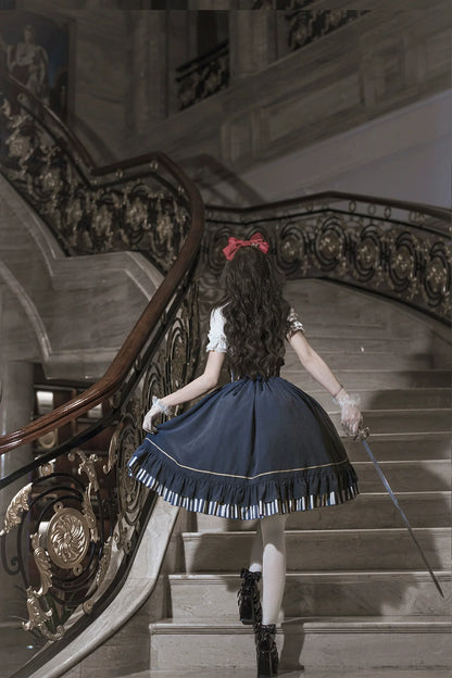 Cornfield Lolita - Gilded Pointer - Elegant Classic Lolita Skirt Suit Punk Lolita Style