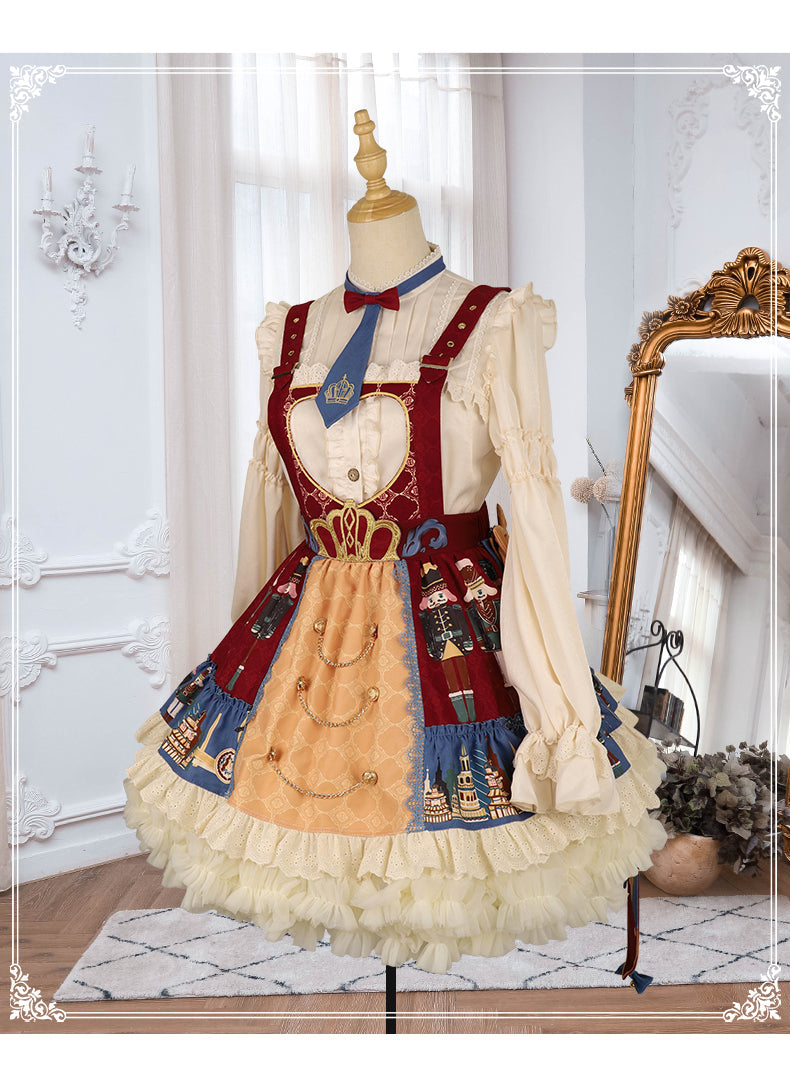 YingLuoFu - Santa Clara - Kawaii School Lolita JSK