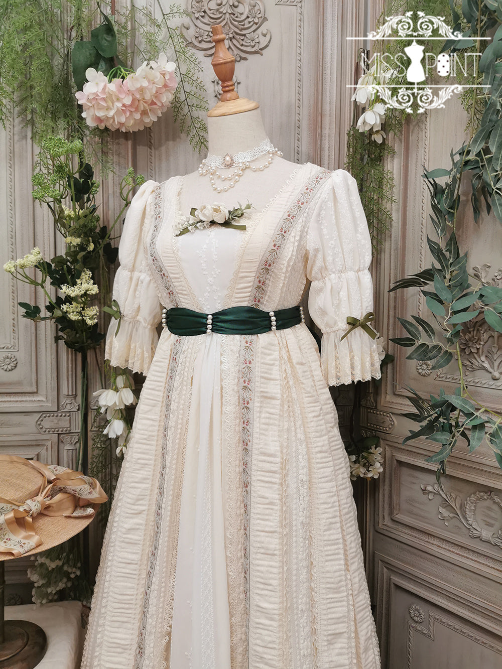 Miss Point - The Sally Gardens - Multicolors Ribbon Lolita Sash