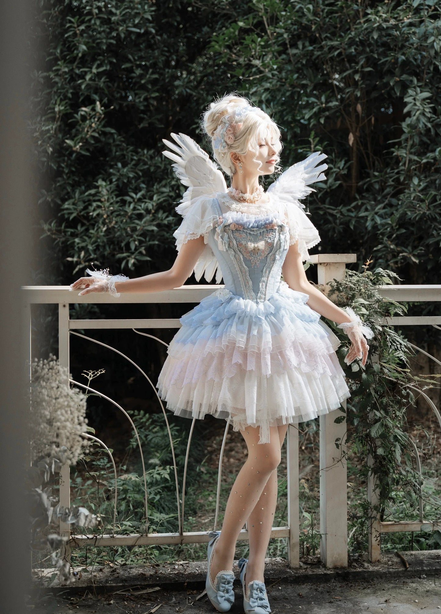 Garden Cat - Dreamy Dance Gorgeous Lolita JSK and SK