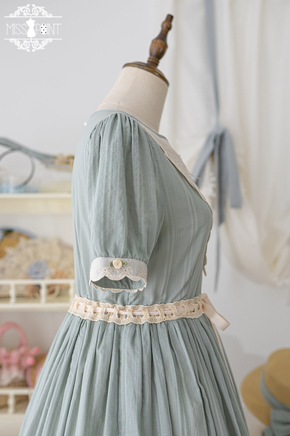 Miss Point - Happy Summer Elegant Lolita Floral OP Dress