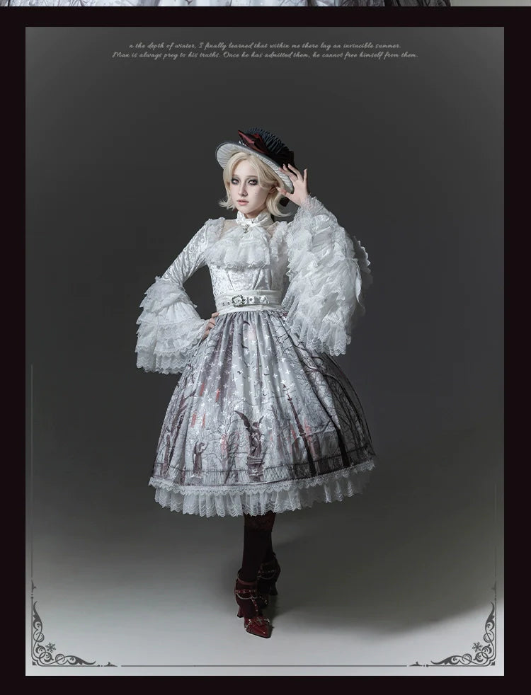 TALEBRINGER - The Sanguivorous Clan 2.0 - Gothic Lolita Coat, Blouse & SK