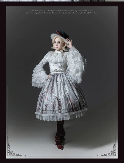 TALEBRINGER - The Sanguivorous Clan 2.0 - Gothic Lolita Coat, Blouse & SK