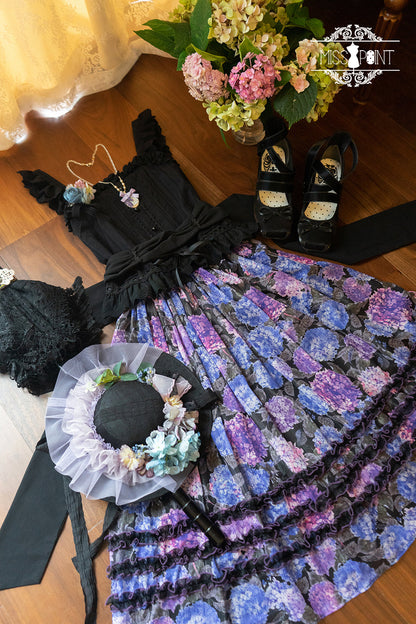 Miss Point - Midsummer Garden - Elegant Lolita Cotton Top