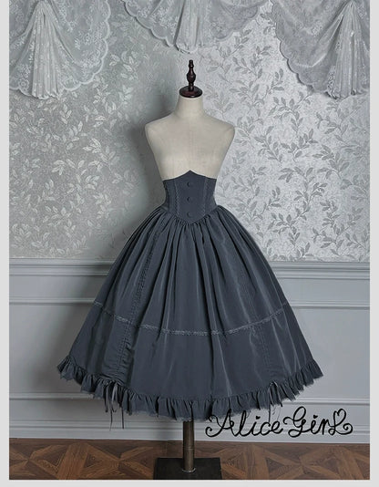 Alice Girl - Duke of Victoria - Classic Lolita SK & Overskirt Set