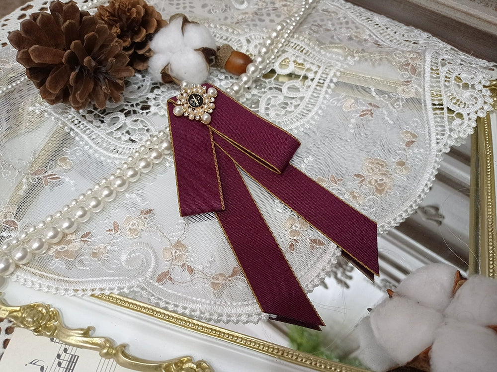 Miss Point - Rose Doll - Elegant Lolita Brooch Lolita Lapel Pin Multicolors