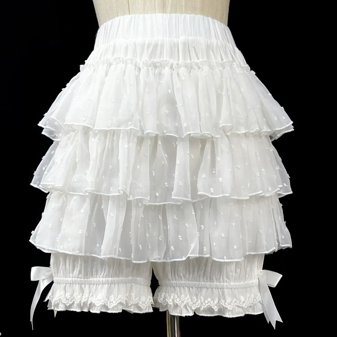 DMFS - Daily Lolita Bloomers Lace Cake Pants for Summer Wear